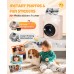 TIATUA Appareil Photo Instantané Enfants, 1080P Appareil Photo Numérique Enfant & Caméra Vidéo avec Carte de 32GB & Rouleaux de Papier d'impression, Cadeaux pour Garçons & Filles de 3 à 12 Ans