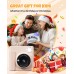 TIATUA Appareil Photo Instantané Enfants, 1080P Appareil Photo Numérique Enfant & Caméra Vidéo avec Carte de 32GB & Rouleaux de Papier d'impression, Cadeaux pour Garçons & Filles de 3 à 12 Ans