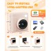 TIATUA Appareil Photo Instantané Enfants, 1080P Appareil Photo Numérique Enfant & Caméra Vidéo avec Carte de 32GB & Rouleaux de Papier d'impression, Cadeaux pour Garçons & Filles de 3 à 12 Ans