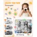 TIATUA Appareil Photo Instantané Enfants, 1080P Appareil Photo Numérique Enfant & Caméra Vidéo avec Carte de 32GB & Rouleaux de Papier d'impression, Cadeaux pour Garçons & Filles de 3 à 12 Ans