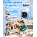TIATUA Appareil Photo Instantané Enfants, 1080P Appareil Photo Numérique Enfant & Caméra Vidéo avec Carte de 32GB & Rouleaux de Papier d'impression, Cadeaux pour Garçons & Filles de 3 à 12 Ans