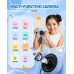 TIATUA Appareil Photo Instantané Enfants, 1080P Appareil Photo Numérique Enfant & Caméra Vidéo avec Carte de 32GB & Rouleaux de Papier d'impression, Cadeaux pour Garçons & Filles de 3 à 12 Ans