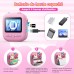 TIATUA Appareil Photo Instantané Enfant, TIATUA 2,4" Écran 1080P HD Appareil Photo Numérique Enfant avec Carte 32GB et Papier Photo Imprimé, Stylos Colorés, Cadeau pour Filles Garçons 3-12 Ans