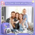 TIATUA Appareil Photo Instantané Enfant, 2,4" Écran 1080P HD Appareil Photo Numérique Enfant avec Carte 32GB et Papier Photo Imprimé,Cadeau pour Filles Garçons 3-12 Ans