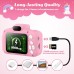 TIATUA Appareil Photo Enfant,2.0 Pouces Appareil Photo Numérique, 20MP/1080P Caméra Vidéo Selfie,32G Carte, Lecteur de Cartes, Cadeaux pour Enfants de 3 à 12 Ans (Rose)
