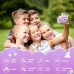 TIATUA Appareil Photo Enfant,2.0 Pouces Appareil Photo Numérique, 20MP/1080P Caméra Vidéo Selfie,32G Carte, Lecteur de Cartes, Cadeaux pour Enfants de 3 à 12 Ans (Violet)