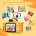 TIATUA Appareil Photo Enfant, 2.0 Pouces Appareil Photo pour Enfants Numérique, HD 1080P Caméra Vidéo Selfie avec 32GB Carte, Cadeau de Noël et d'anniversaire pour Enfants de 3 à 12 Ans